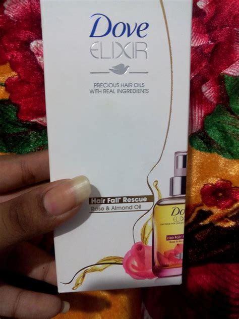 The best hair oil ever. Get Fab: DOVE ELIXIR HAIR FALL RESCUE ROSE & ALMOND OIL REVIEW