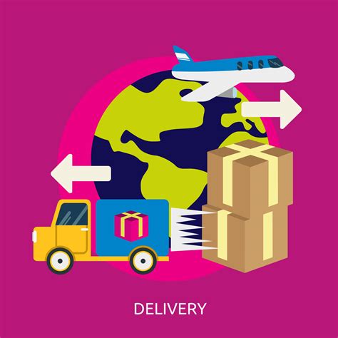 Delivery Conceptual Illustration Design 470286 Vector Art At Vecteezy