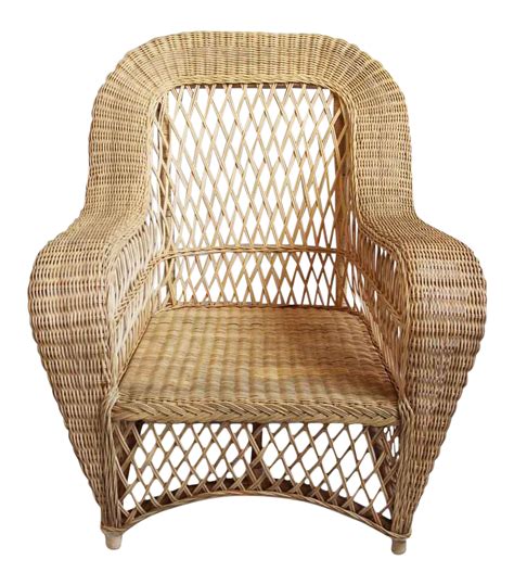 Jaxon Wicker Club Chair On Club Chairs Chair Wicker Chair