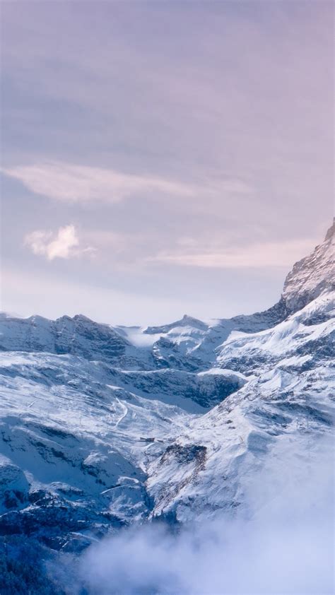 47 Winter Mountain Desktop Wallpapers Wallpapersafari