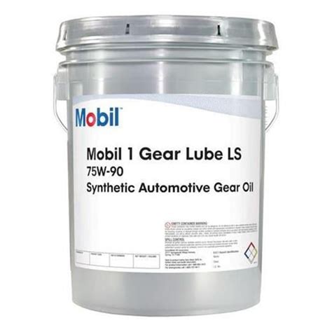 Mobil 1 Synthetic Gear Lubricant Ls 75w 90 5 Gallon