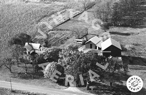 Vintage Aerial Ohio Greene County 1964 13 Sgr 5