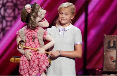 Ventriloquist Darci Lynne And Her Puppet Edna Sing A Love Song To Simon