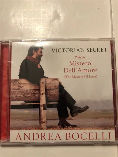 Andrea Bocelli Victoria S Secret Presenta Mistero Dell Amore Il Mistero Dell Amore Eur 7 30