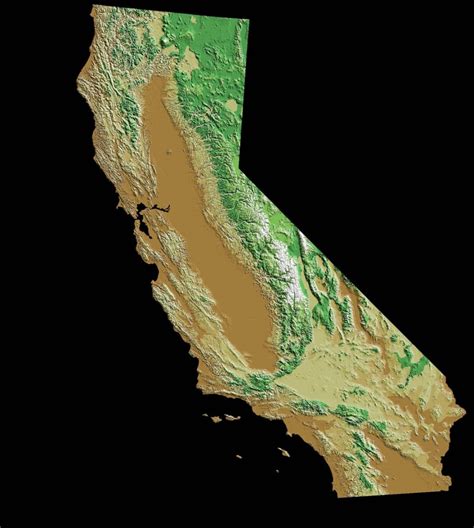 California Topographic Map Printable Maps