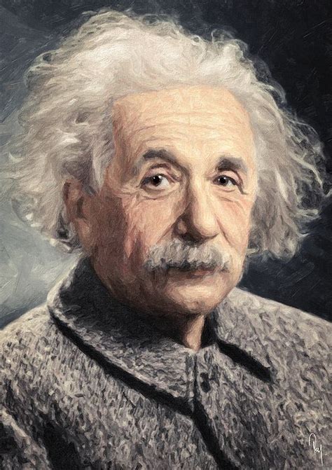 Albert Einstein Portrait Physics Quantum Theory Theoretical Physics