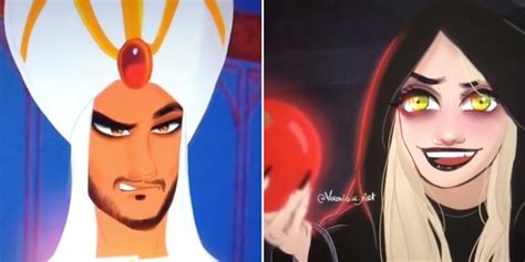 This Tiktok Artist Gives Disney Villains Glam Makeovers Popsugar