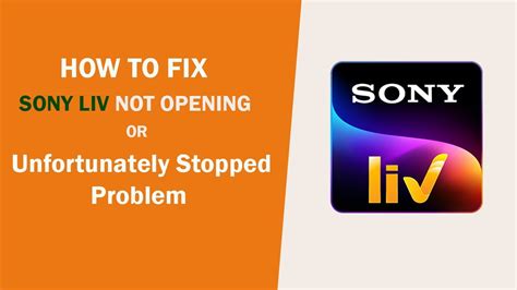 For info, it works great with 1.0. Fix Sony Liv Unfortunately Stopped Working Problem Solved ...