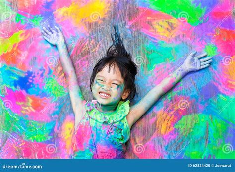 Colorful Girl Stock Photo Image Of Asian Mess Cute 62824420