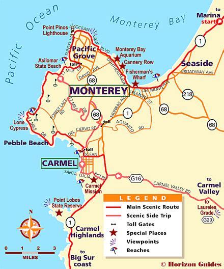 Explore Monterey 1 Vacation Travel Guide Hotels Maps Photos