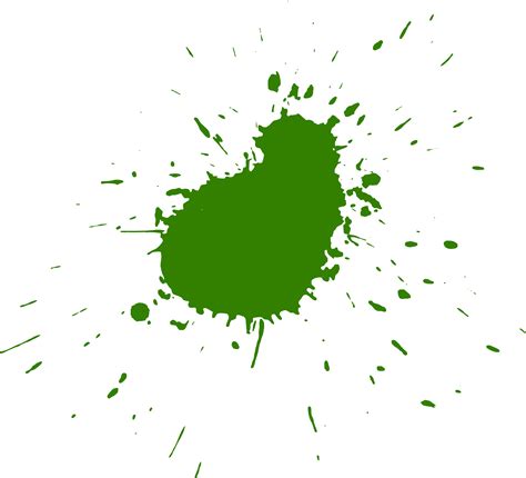 10 Green Paint Splatters (PNG Transparent) | OnlyGFX.com png image