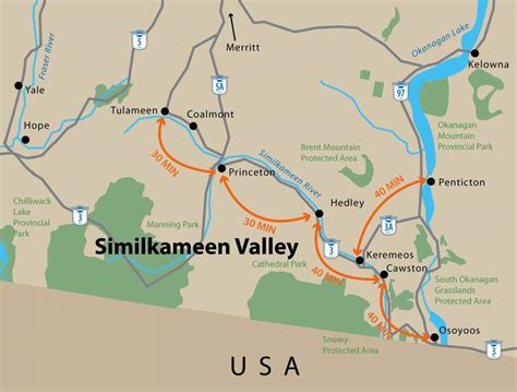 Getting Here Similkameen Valley