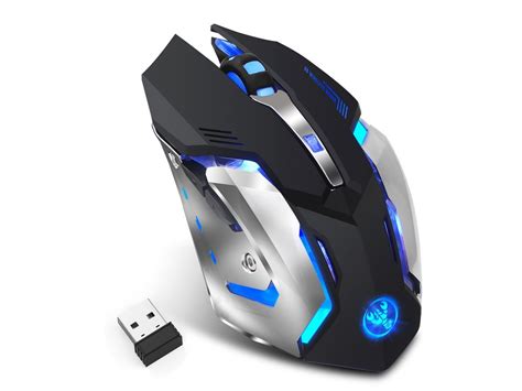 Hxsj M10 Wireless Mouse 24ghz Gaming Mouse Ergonomic Design Gaming