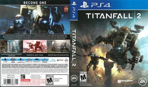 Titanfall 2 2016 Ps4 Cover Dvdcovercom
