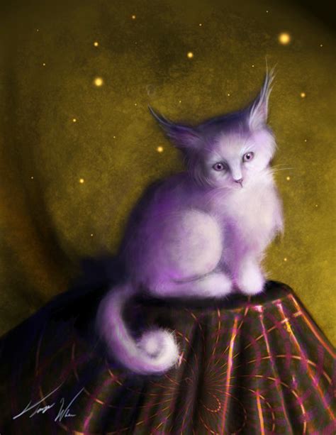 Mystic Kitten Art ID Art Abyss