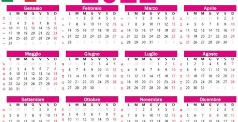 Calendario 2022 Con Festività Italiane Calendarena