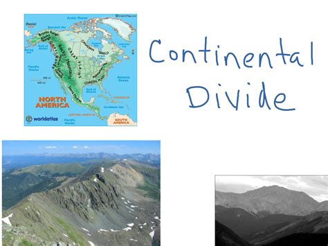 Continental Divide Geography Showme