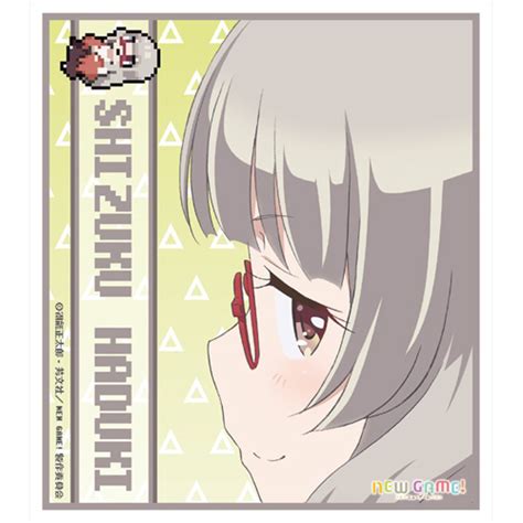 Cdjapan New Game Sticker Shizuku Hazuki Collectible