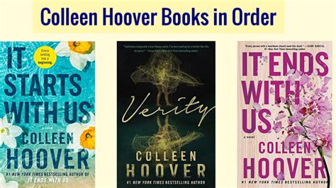 Colleen Hoover Books In Order The Complete Series