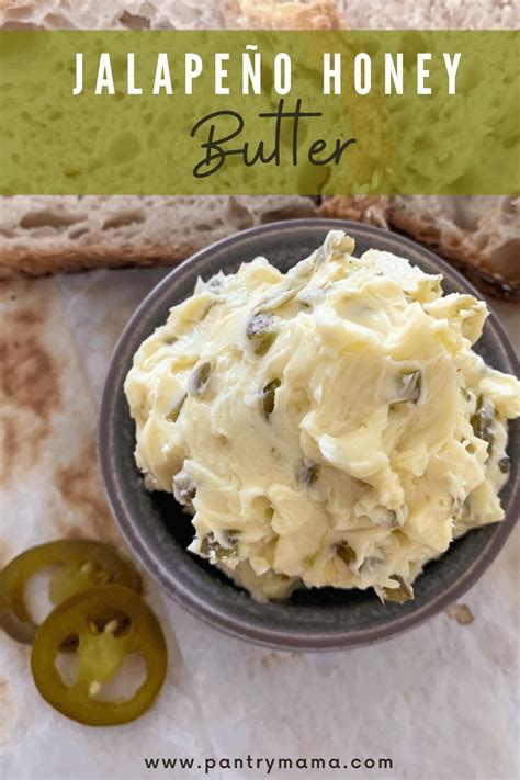 Jalapeño Honey Butter Sweet And Spicy Whipped Butter The Pantry Mama