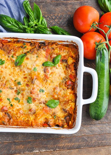 Quick And Easy Vegetable Lasagna My Recipe Magic