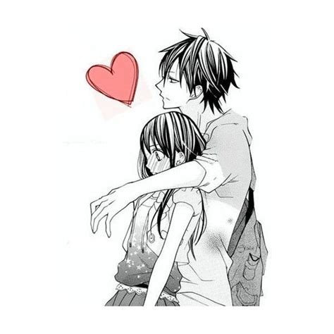 anime love we heart it liked on polyvore featuring anime art couple and filler anime anime