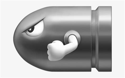 Mario Bullet Bill Pixel Art