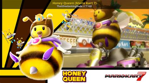 Honey Queen Mario Kart 7 Mario Kart Wii Mods