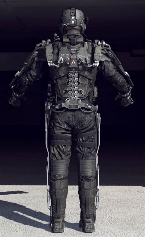 Atlas Exoskeleton Character Models Combat Armor Sci Fi Armor Power