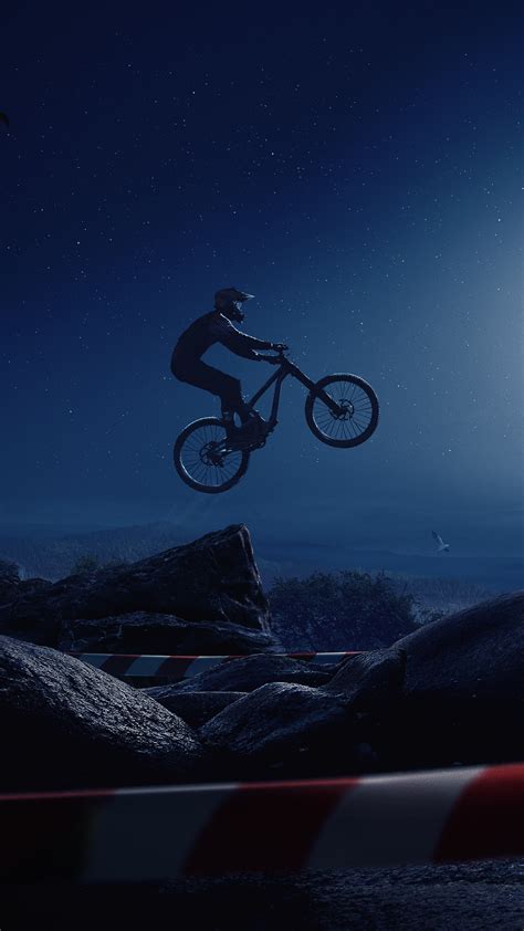 2160x3840 Cyclist Jumping Sony Xperia Xxzz5 Premium Hd 4k Wallpapers