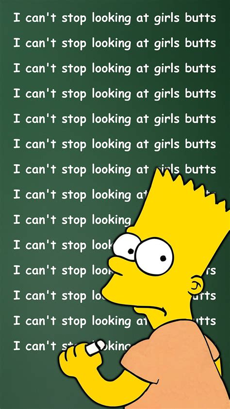 1920x1080px 1080p Free Download Bart Butts Simpson Girl Looking Hd Phone Wallpaper Peakpx