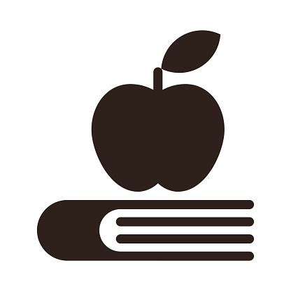 Get full conversations at yahoo finance Apple On A Book Education Symbol Stock Illustration ...