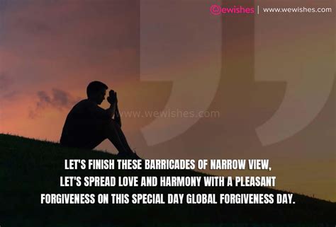 Happy Global International Forgiveness Day 2022 Wishes Quotes