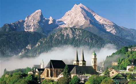 Berchtesgaden A Beautiful Resort Area In The German