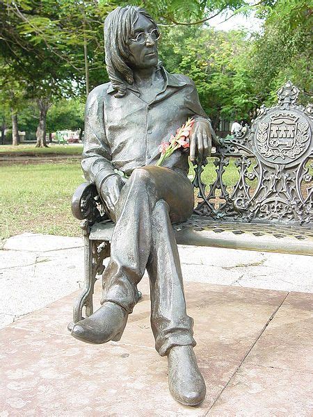 Statue John Lennon John Lennon Street Art John Lennon Memorial