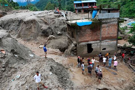 Floods Landslides Kill 23 In Nepal Dozens Missing Thousands Displaced The Globe And Mail