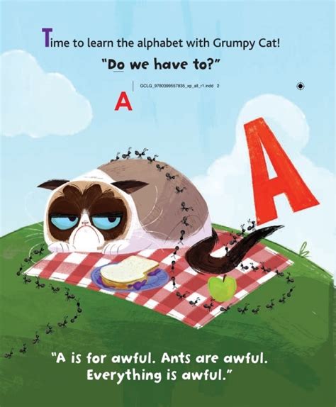 Lgb Grumpy Cat A Is For Awful Golden Books Book Buy Now At Mighty
