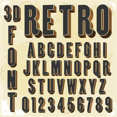 An Old Fashioned Font With Numbers And Symbols In The Style Of Art
