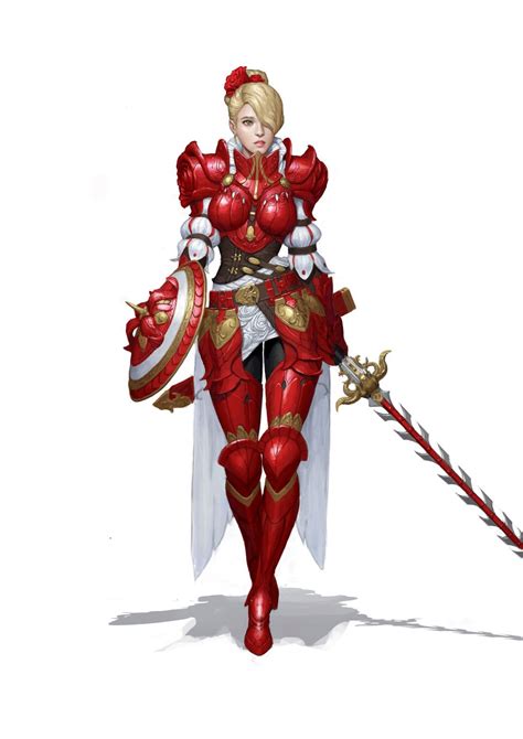 Rose Armor Jin Woo Bae Artbrut On Artstation At