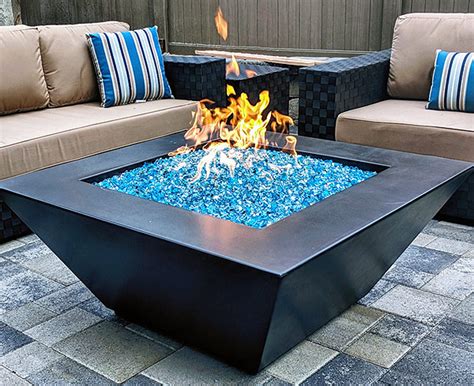 Fire Glass Pits Fire Glass Schneppa Recycled Crushed Glass Maximize Space With This Fire
