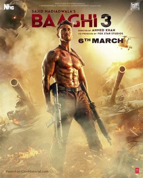 Baaghi 3 2020 Indian Movie Poster Full Movies Download Download