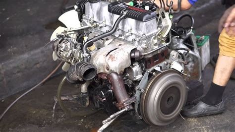 แกะกล่อง Ford Mazda เครื่อง Wl T Engine 25 2500 Cc Turbo Indirect