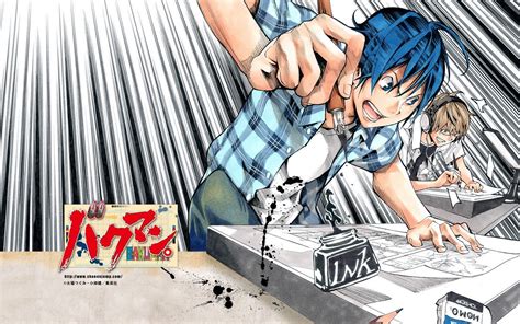 Bakuman Anime Boys Moritaka Mashiro Takagi Akito Anime Wallpapers