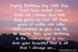 Birthday is a wonderful occasion to make your son feel special, appreciated and cared for. My 20th Birthday Son Quotes. QuotesGram