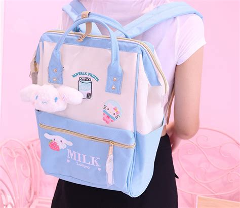 Kawaii Cinnamoroll Backpack Jk1912 Juvkawaii