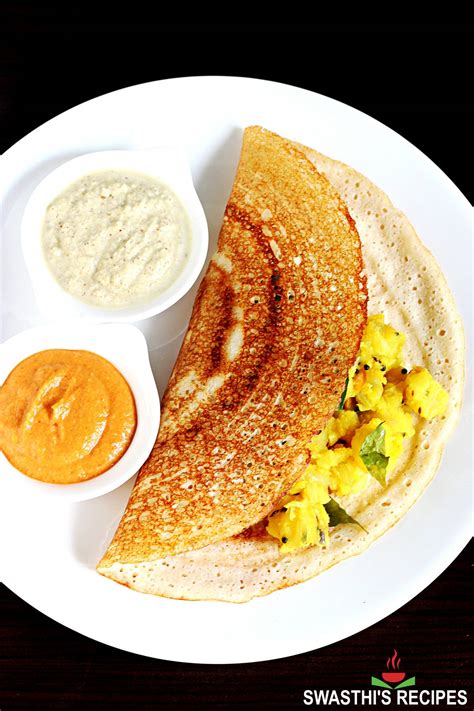 Dosa Recipe How To Make Dosa Batter Swasthis Recipes 2022
