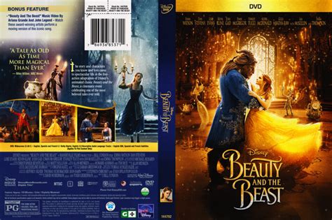 Beauty And The Beast 2017 R1 Dvd Cover Dvdcovercom