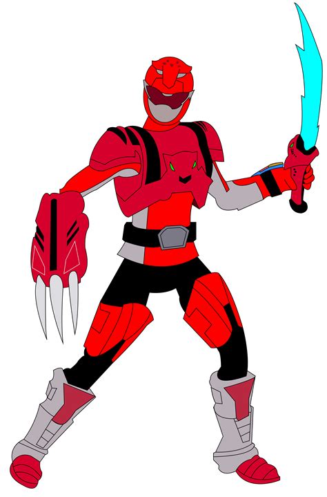 Power Rangers Beast Morphers Red Fury Battlizer By Superherotimefan