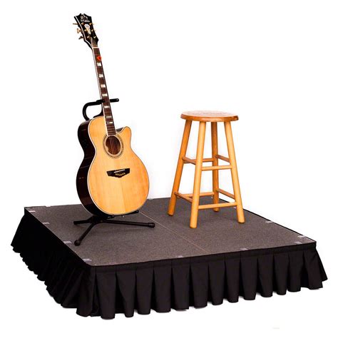 Lightweight 4x4 Folding Portable Stage Package Stagedrop
