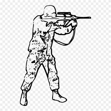 Download High Quality Soldier Clipart Outline Transparent Png Images